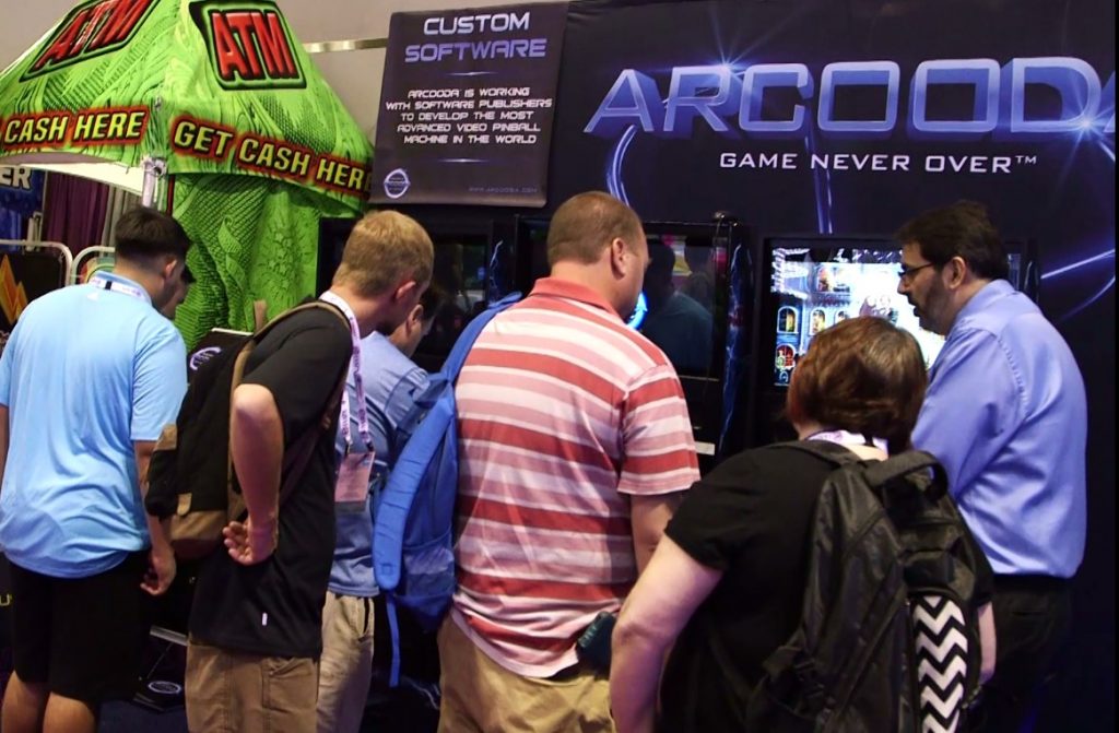 Arcooda Pinball IAAPA Show 2016