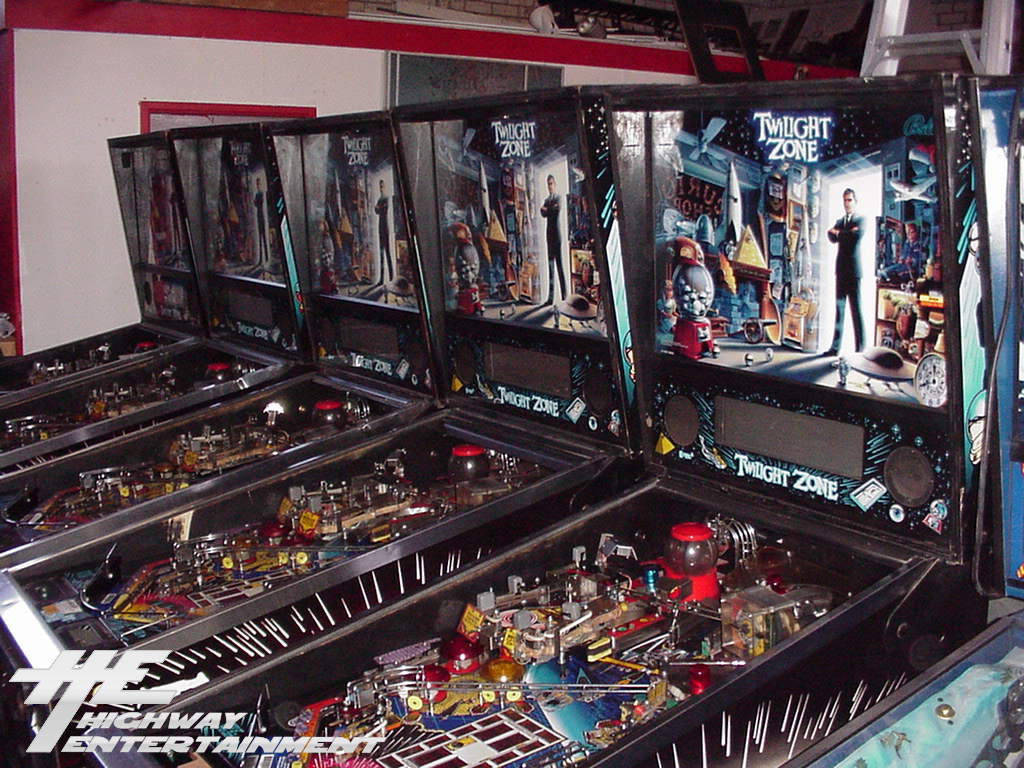 Bulk Twilight Zone Pinball Machines